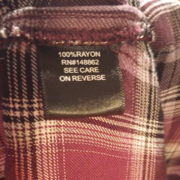 Torrid Twill Henley Tunic Top size 00/Large - Picture 9 of 11